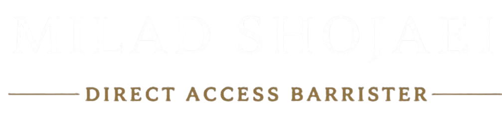 Milad Shojaei - Direct Access Barrister